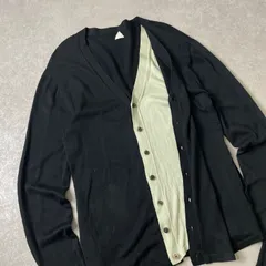 STOF archive model レイヤード コットン ニット カーディガン ストフ