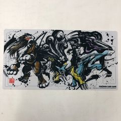 墨絵列伝 エンテイ&スイクン&ライコウ　公式　プレマ　ポケカ ポケモンカードゲーム 墨絵列伝 プレイマット エンテイ&スイクン