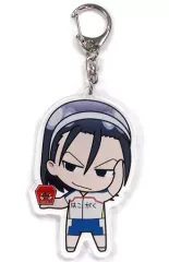 【中古】キーホルダー・マスコット(キャラクター) [単品] 東堂尽八(ユニフォーム) アクリルキーホルダー 「弱虫ペダル GRANDE ROAD×ばくだん焼本舗 オリジナルアクリルキーホルダーセット」