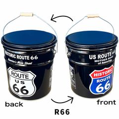 在庫限り】新品 🇺🇸 オイル缶 ペール缶スツール 丸椅子【ROUTE66】OIL