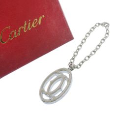 Cartier カルティエ キーホルダー キーリング シルバー925 - メルカリ