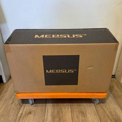 【未使用品】MEPSUS メプサス ステッパーバイク  ハンドル付き ブラック 立・座 2WAY エアロバイク ステッパー 静音 有酸素運動 立ち漕ぎ　◇