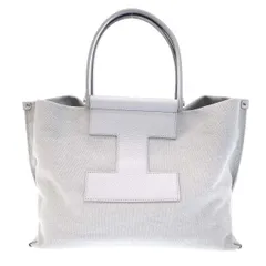 IACUCCI イアクッチ 25SS ソルベット M CANVAS/CERVO トートバッグ IAC1051112A0015 ライトグレー