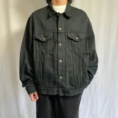 ユーロリーバイス ブラックデニムジャケット Lサイズ LEVI'S】ユーロ