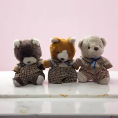 レッサーパンダ　ビンテージ 　マック　 くま　 くまのマック　クマぬいぐるみ　　3体セット