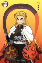 【中古】家電サプライ 煉獄杏寿郎 ダブルファンver.2.0+オリジナル冷感タオル 「鬼滅の刃×WFan」 ANIPLEX+限定