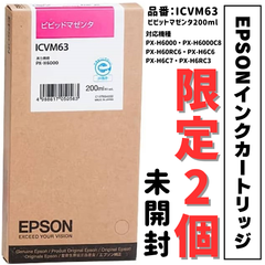 EPSONインクカートリッジ　ICVM63