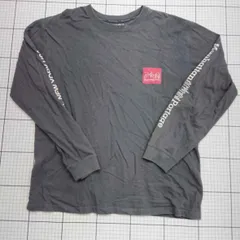◇ Θ マンハッタンポーテージ シンプル系 長袖 長袖Ｔシャツ サイズM グレー系 メンズ E  【1509100032243】のサムネイル