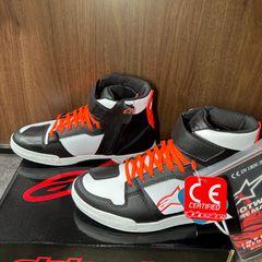 Alpinestars ハイカットスニーカー 黒/白/オレンジ Alpinestars ハイカットスニーカー 黒/白/オレンジ DJ機材