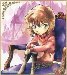 【中古】食玩 雑貨 【レア】14.灰原哀(箔押し) 「名探偵コナン 色紙ART3」