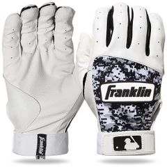 フランクリン バッティング手袋 両手 ホワイト×ブラック 21060 新品