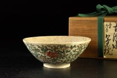 中国 明時代 呉須赤絵茶椀 共箱 送料込み 260516 - メルカリ