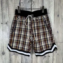 Crysp Denim クリスプデニム チェック ショート パンツ ショーツ M