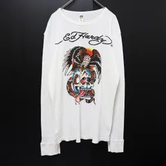 Ed Hardy エドハーディー ロンＴ カットソー ワッフル ロゴ x902943nのサムネイル