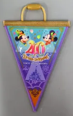 【中古】置物・装飾品 ミッキー＆ミニー(スカイブルー～パープル) ドリームガーランド 「東京ディズニーリゾート40周年 “ドリームゴーラウンド”」 東京ディズニーリゾート限定