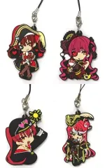 【中古】ストラップ 全4種セット 「バーチャルYouTuber ホロライブ 宝鐘マリン 誕生日記念2022 ランダムラバーストラップ」