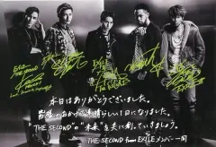 【中古】ポストカード(男性) EXILE THE SECOND ポストカード 「EX FAMILY限定! THE SECOND from EXILE キックオフミーティング 2016」 来場者特典