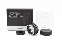 [良品] VOIGTLANDER NOKTON CLASSIC 40mm F1.4 VM ライカMマウント #2521872A