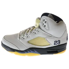 NIKE (ナイキ) ×A MA MANIERE WOMEN'S AIR JORDAN 5 RETRO SP DAWN FZ5758-004 ウィメンズ エアジョーダン5 レトロ ドーン ミッドカットスニーカー US9/26cm
