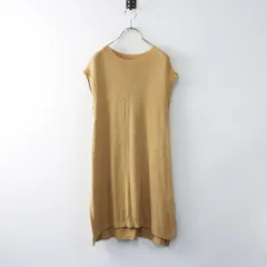 センスオブプレイス アーバンリサーチ SENSE OF PLACE URBAN RESEARCH ノースリーブロングニット F/オレンジ系【2400014428490】