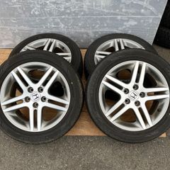 【中古】DUNLOP ENASAVE EC203 215/55R17 17年製 RA6オデッセイ 純正ホイール