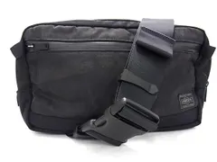 ■新品■未使用■ PORTER ポーター 吉田カバン ナイロン クロスボディ ショルダーバッグ メンズ ブラック系 FM5901