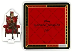 【中古】コースター ジャミル・バイパー 「ディズニー ツイステッドワンダーランド×OH MY CAFE(2024) アクリルスタンドコースター ＜グロリアス・マスカレード＞」