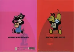 【中古】クリアファイル ミッキーマウス クリアファイルA5W 「松本セイジ×ディズニー」