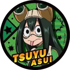 【中古】バッジ・ピンズ(キャラクター) 蛙吹梅雨 「僕のヒーローアカデミア 3D缶バッジ」