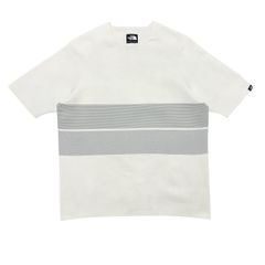 中古 ザノースフェイス THE NORTH FACE ショートスリーブグローブフィットボーダーＴシャツ クリーニング済 メンズ Ｌ