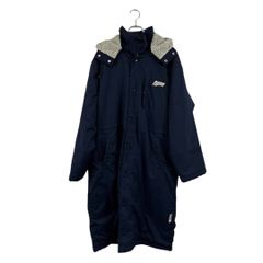Puma◆ベンチコート プーマ  無地 ネイビー系  フード着脱可 メンズ サイズ M 10