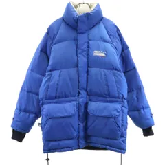 ファーストダウン ダウンジャケット S ブルー FIRSTDOWN メンズ