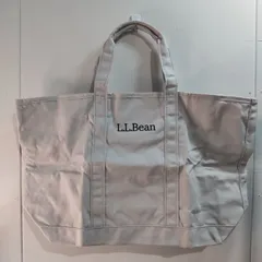 新品未使用　完売色　L.L.Bean エルエルビーン　グロサリートート　バック　Pewter ライトグレー　301371　L247