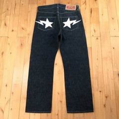 BAPE STA Denim Pants Mサイズ a bathing ape star BAPESTA デニム パンツ エイプ ベイプ アベイシングエイプ NIGO