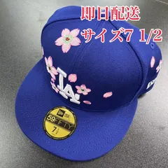 即日配送可能 NEW ERA 村上隆 MLB TOKYO SERIES 59Fifty Dodgers Fitted Hat 紺 ネイビー 7 1/2 59.6cm ドジャース 大谷翔平 カブス