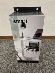 【未使用品】山崎実業 smart デスク下ケーブル&ルーター収納ラック　(担当　水谷)