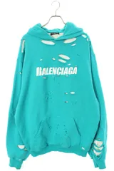 2023年最新】balenciaga パーカー デストロイの人気アイテム - メルカリ