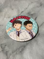 ハイキュー　及川徹　岩泉一　缶バッジ　ジャンプフェスタ　チョコクランチ