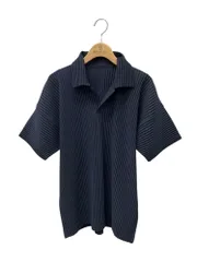 オムプリッセ　イッセイミヤケ　プリーツ　シャツ　オープンカラー　半袖　開襟　3 オムプリッセ イッセイミヤケ プリーツ シャツ オープンカラー