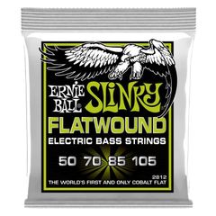 ERNIE BALL 2812 フラットワウンドベース弦 50-105〈アーニーボール〉