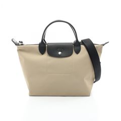 ロンシャン Longchamp トートバッグ ル プリアージュ エナジー L トップハンドル L1515HSR299 クレイ キャンバス レザー ル プリアージュ エナジー L トップハンドルバッグ レディース 新品