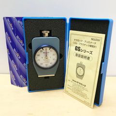TECLOCK/テクロック 【未使用品】デュロメータ ゴム・プラスチック硬度計 タイプD スプリング荷重値0-44450mN 置針式 GS-720G