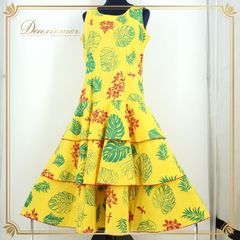 Pikake　タンクトップワンピース　ピカケ　フラダンス　ハワイアン　レッスン着 Pikake タンクトップワンピース ピカケ フラダンス ハワイアン