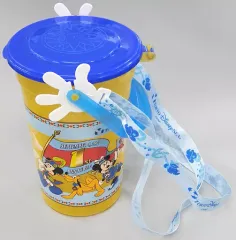 【中古】マグカップ・湯のみ ミッキー＆ミニー＆プルート(ディズニーシー開業1周年記念) ポップコーンバケット 「ディズニー」 東京ディズニーシー限定