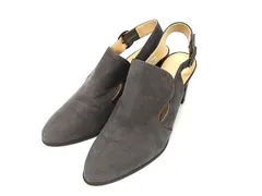 ■美品■ 23区 ニジュウサンク スエード ヒール サイズ 23cm 靴 シューズ レディース  グレー系 DG8930