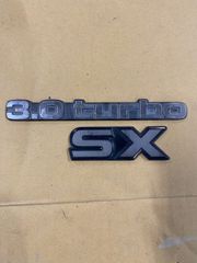 ７８プラド　純正　エンブレム　SX　3.0 turbo セット