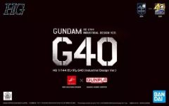 [중고] 플라스틱 모델 1/144 HG 건담 G40 Industrial Design Ver. [기동 전사 건담] [5058183]