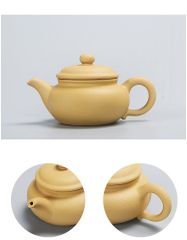 !宜興紫砂壺 指先壺 黄泥壺 MINI壺 手作壺 茶壺 煎茶道具 茶具 茶道品 置物 擺件 中国美術 装飾 小茶寵 禅意 置物