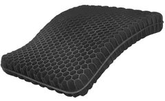 【 限定】 チチロバ(TITIROBA) ゲルクッション 極厚【冬用カバー付き】42×37×6cm 無重力 クッション 座布団 ハニカム構造 蒸れない 敬老の日 在宅勤務 オフィス 車 椅子 自宅用 洗える カバー付き ブラック