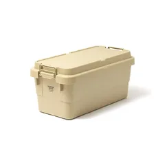 GORDON MILLER 車用 70L スタッキングトランクカーゴ 収納ボックス オーガナイザー コヨーテベージュ 蓋付き 屋外 座れる 大容量